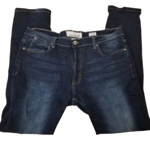 Paper Denim & Cloth Stretch Fabric Men's Dark Blue  Size 38 Jeans